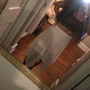 Pink flowy skirt 🌸